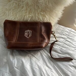 100% Leather Toiletry Bag